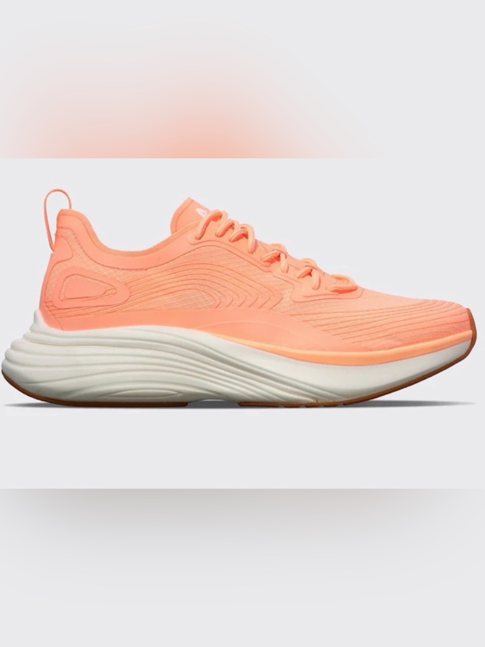 APL MENS STREAMLINE NEON PEACH RUNNING SHOES SIZE 12 NIB